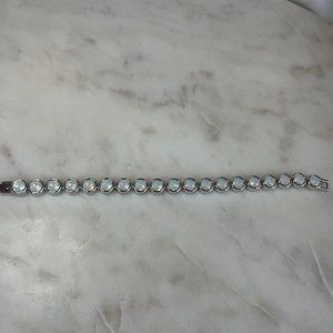 Swarovski touchstone crystal ice bracelet glazed
